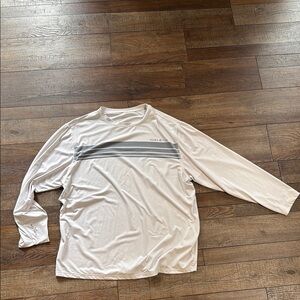 Hang Ten White Long Sleeve Rashguard SPF Shirt